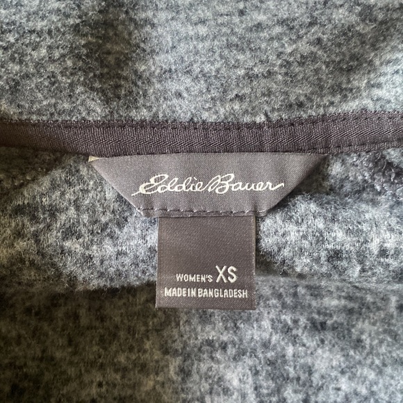 Grey Eddie Bauer half-zip - Picture 4 of 4